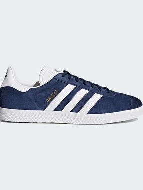 adidas Gazelle Originals Suede Sneakers with White Stripes